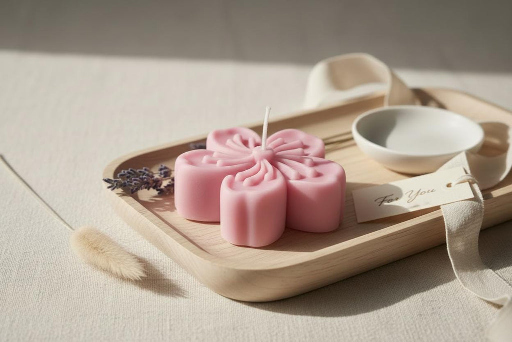 Flower Candle Gift | Floral Candle Gift | Flower Shaped Candle | Sakura Candle Gift | Mothers Day Candle | Blossom Candle Gift | Floral Gift