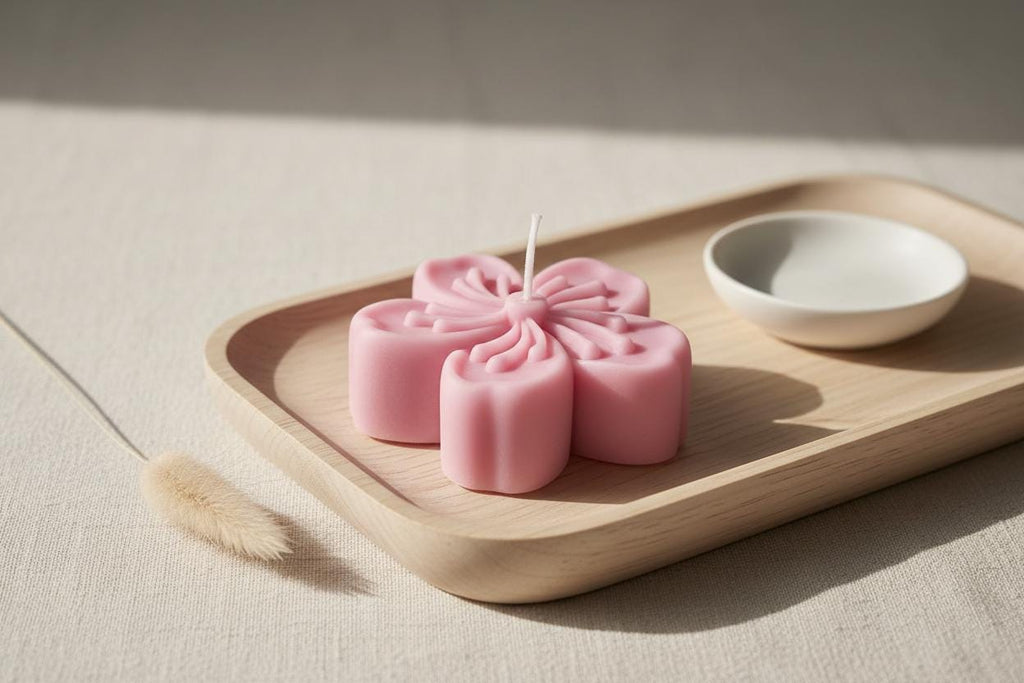 Flower Candle Gift | Floral Candle Gift | Flower Shaped Candle | Sakura Candle Gift | Mothers Day Candle | Blossom Candle Gift | Floral Gift