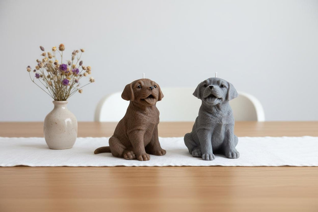 Labrador Candle | Handmade Lab Gift | Sculptural Soy Candle | Labrador Mum Retriever Gift