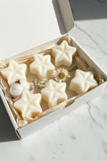 Fresh Linen Soy Wax Melts | Highly Scented Clean Vegan Wax Melts | White Star Wax Melt Pack | Home Fragrance Gift UK | Pack of 5