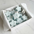 Snow Angel Soy Wax Melts | Sweet Fruity Highly Scented Vegan Wax Melts | Icy Blue Star Wax Melt Pack | Christmas Gift UK | Pack of 5
