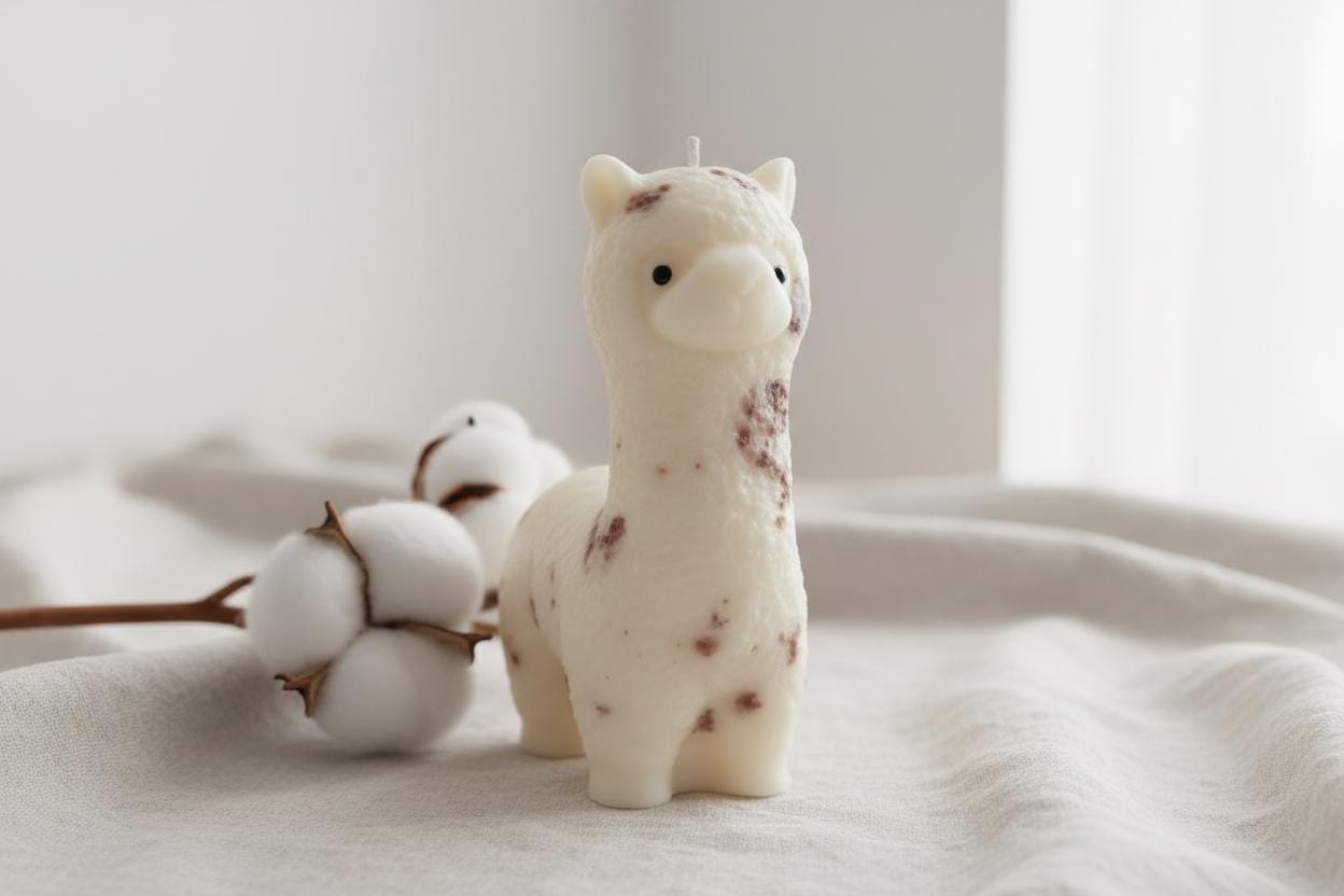Llama Candle Gift | Llama Gift | No Drama Llama Gift | Llama Lover Gift | Alpaca Candle Gift | Llama Birthday Gift | Llama Home Decor