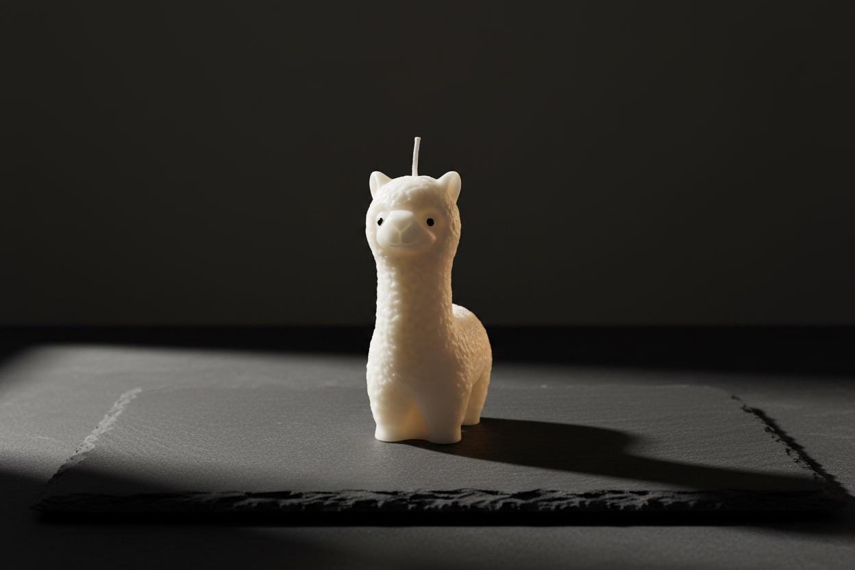 Llama Candle Gift | Llama Gift | No Drama Llama Gift | Llama Lover Gift | Alpaca Candle Gift | Llama Birthday Gift | Llama Home Decor